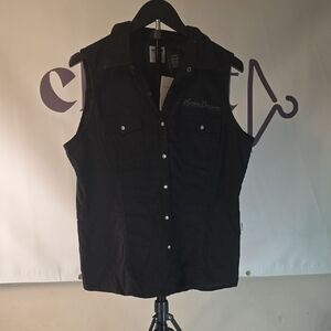 Harley-Davidson Black Sleeveless Shirt